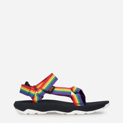 Teva Kids Hurricane XLT2 Rainbow Pride Slip Ons Sale NZ (ZCDOK-0245)